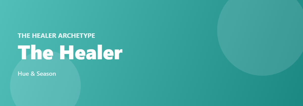 The Healer archetype banner